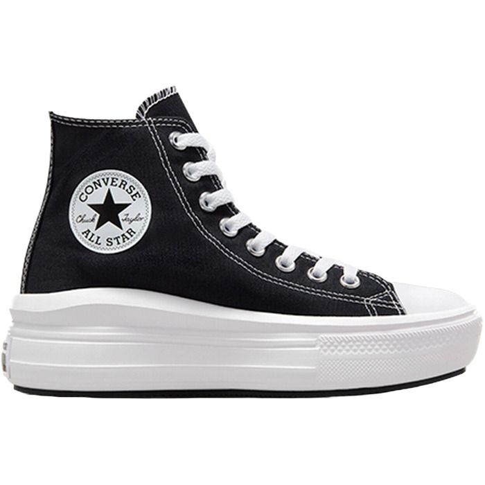 Baskets Converse Chuck Taylor All Star Move Hi, Noir, Femme