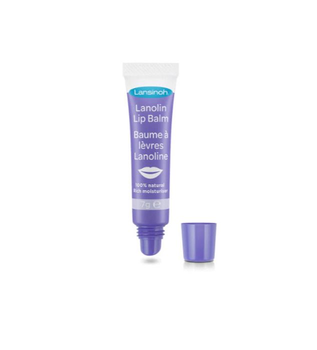 Lansinoh - Baume à Lèvres Lanoline Pure - Hydratation Intense et Réparation 7g