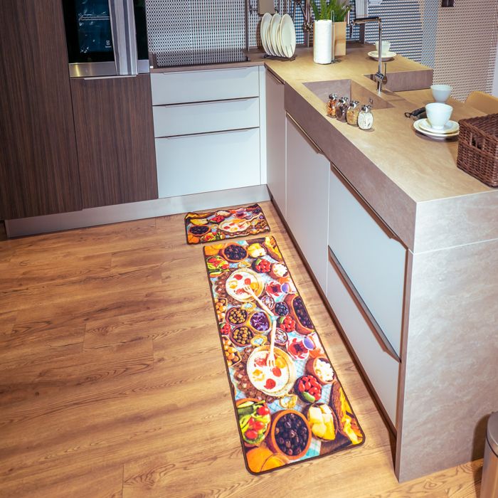 TAPIS CUISINE 2 PCS