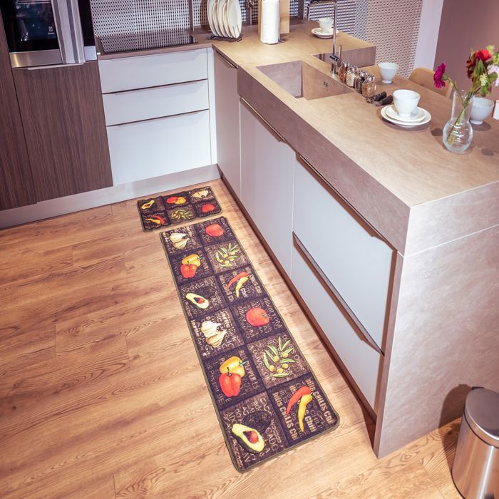 TAPIS CUISINE 2 PCS