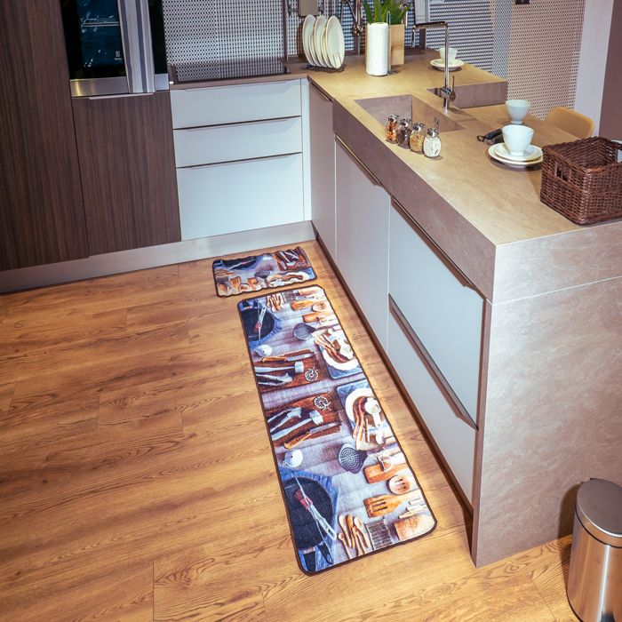 TAPIS CUISINE 2 PCS