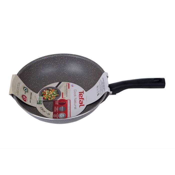 Poêle Wok Tefal Natural Cook - 28 Cm