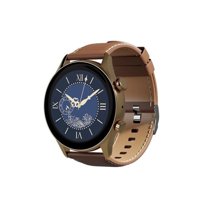 ORYX Gleam4, appels  bluetooth, Ecran Amoled 1,36" Marron gold
