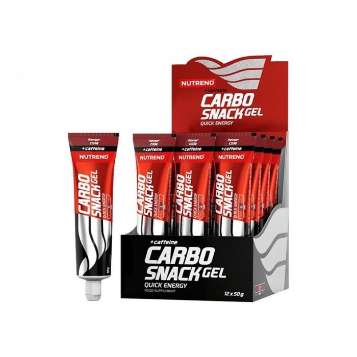 Carbo snack energy gel Tube 12X50g - ( COLA ) Nutrend