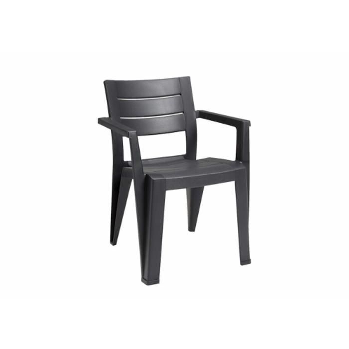 Chaise de jardin JULIE - Gris