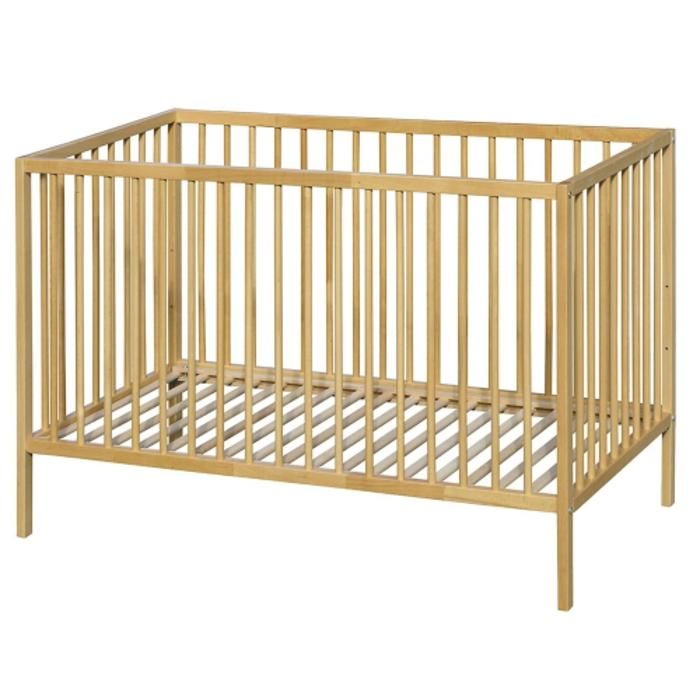 Lit Bébé JAD 60x120 cm - Chêne