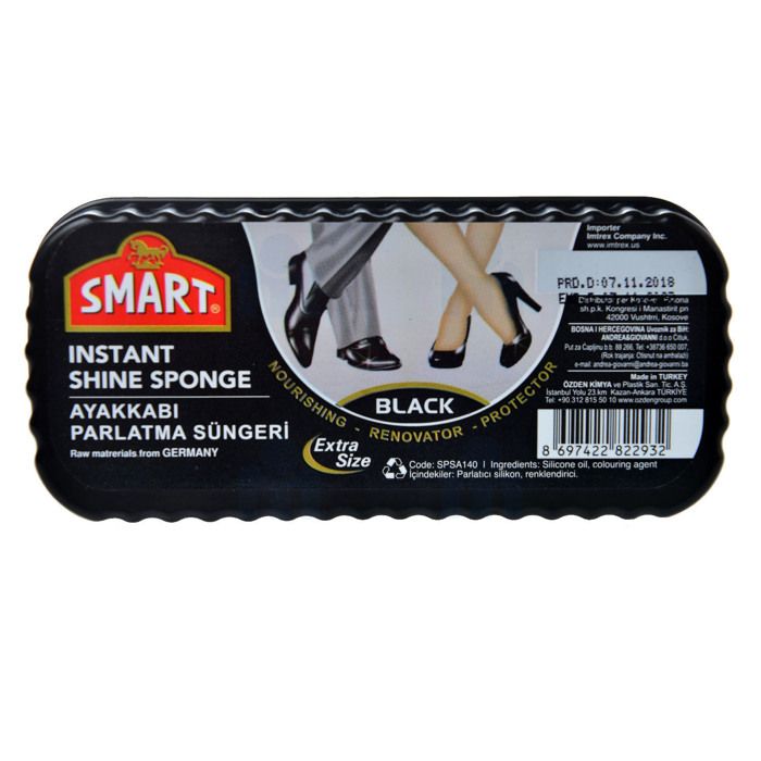 Eponge de cirage noir - SMART