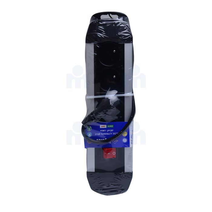 Bloc multiprises aluminium 4 prises 2P+T 3680W 230V - INGELEC