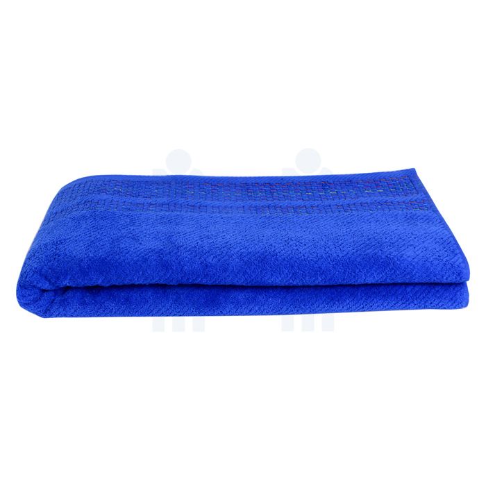 Serviette Jacquard Bleue – 50 x 90 cm – 450 GSM – Modèle M0778