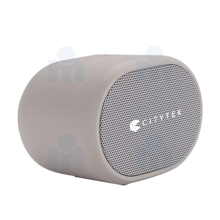 Enceinte bluetooth MF019027 3W gris/rouge - CITYTEK