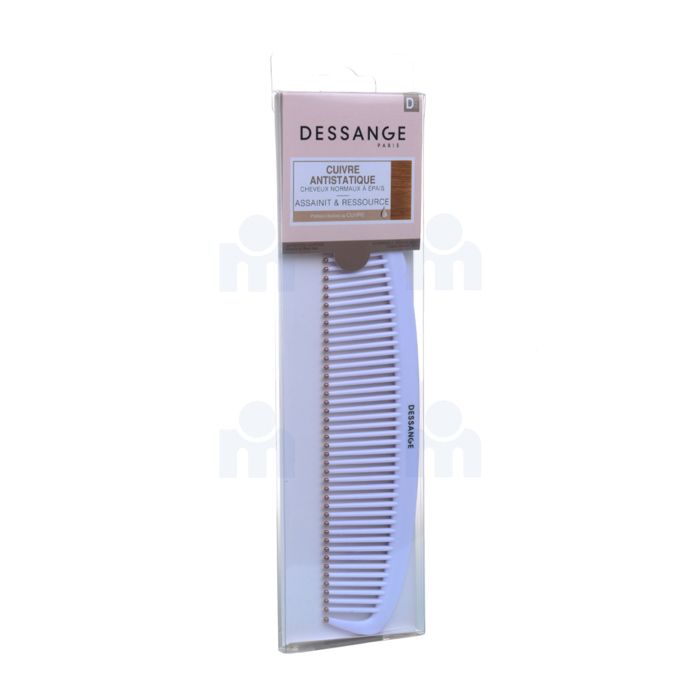 Peigne cuivre antistatique pour cheveux normaux à épais x1 - DESSANGE