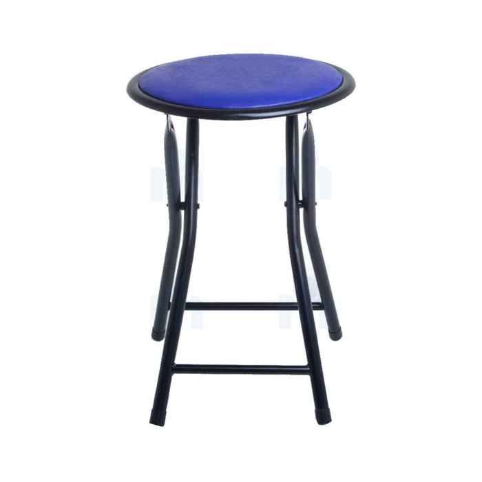 Tabouret pliable bleu 30x30x44,5cm