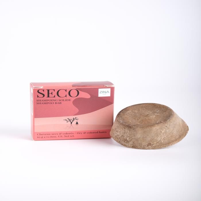 SECO Shampoing solide cheveux secs et colorés