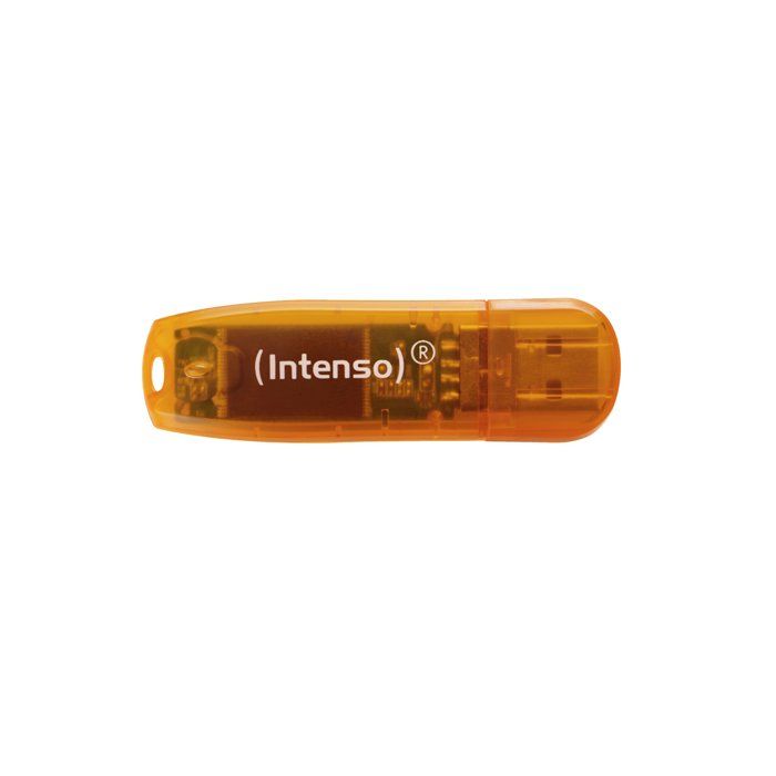 USB DRIVE 2.0 64GO ORANGE INTENSO