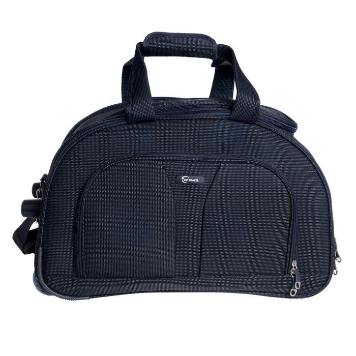 Sac de voyage à roulettes – Noir – 50 cm – TOP TRAVEL