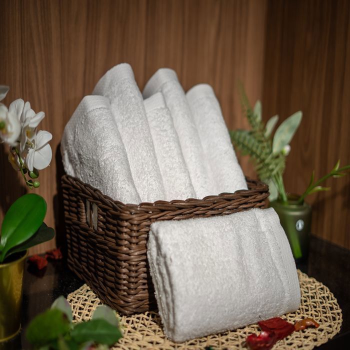 PACK SERVIETTE MAIN DAMAS 500 GRAMME BLANC 6PCS