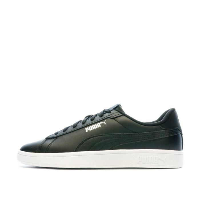 Baskets Puma Smash 3.0 L, Noir, Homme