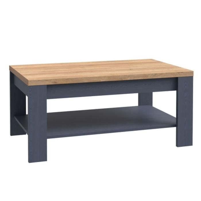 Table Basse BOHOL - Bleu Navy / Chêne