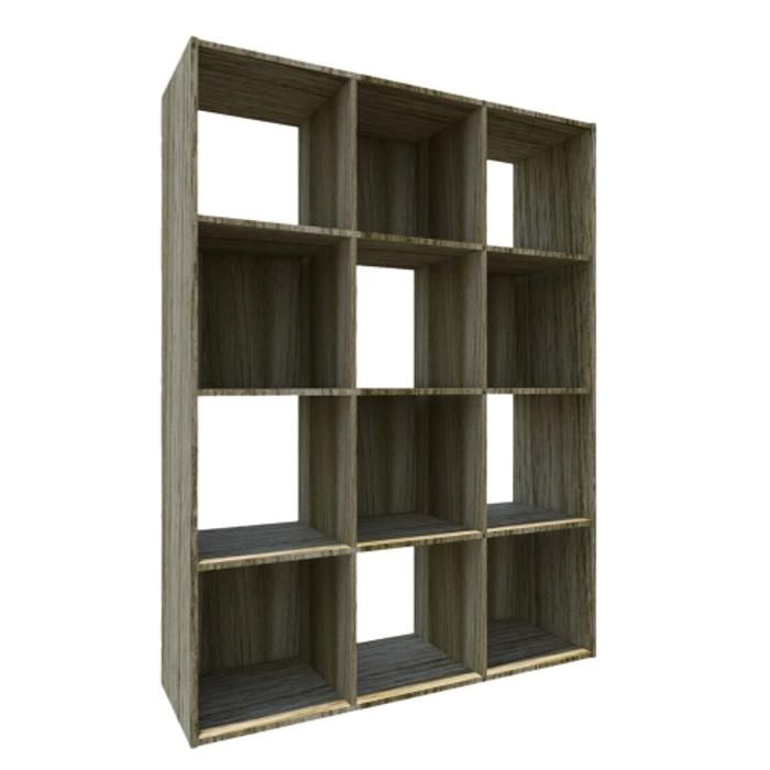 Étagère HVP 12 Niches - Oak