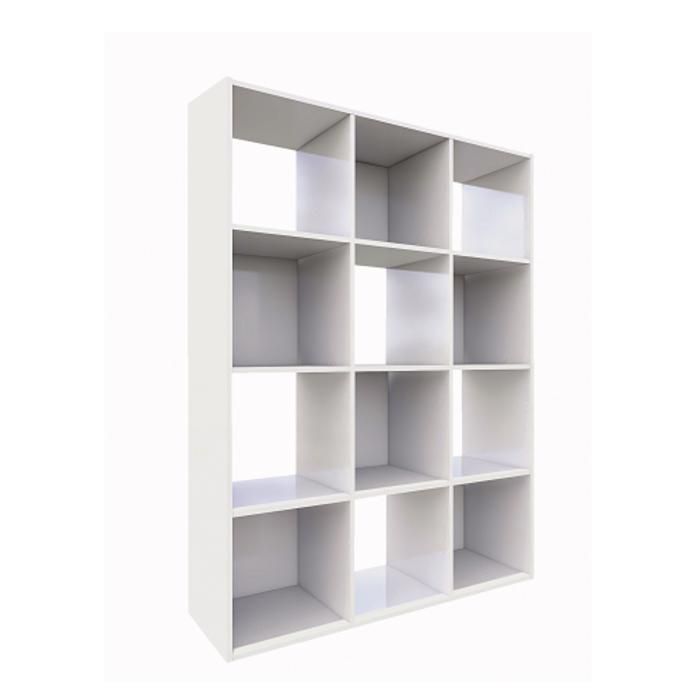 Meuble Étagère HVP 12 Niches - Blanc