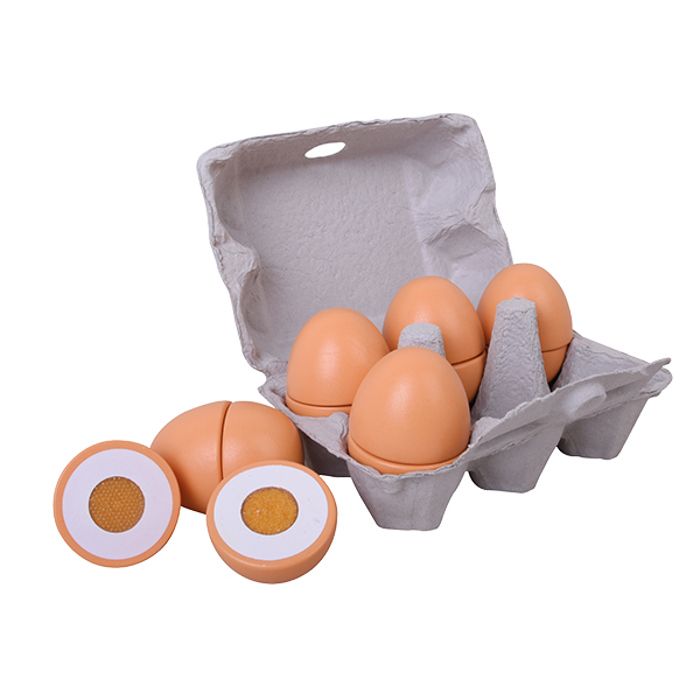 Set d’oeufs en bois