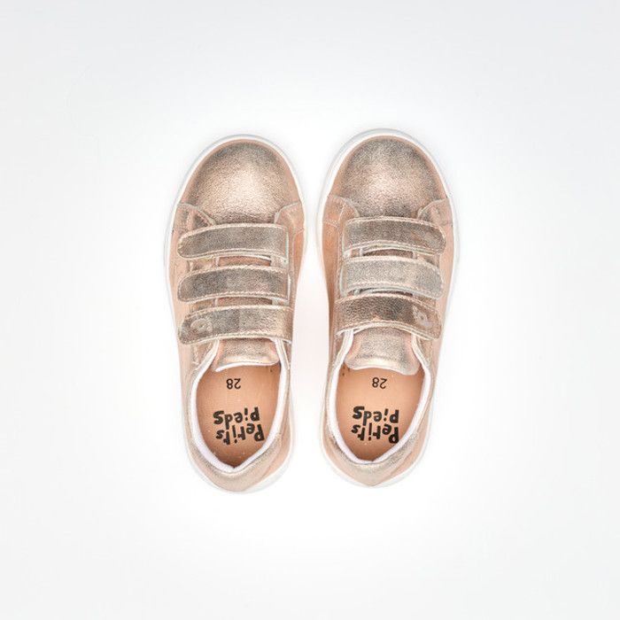 Basket - PETITS PIEDS - Aya - Cuir Douro Nude - Scratch - Plat - Marjane Mall - Image 4