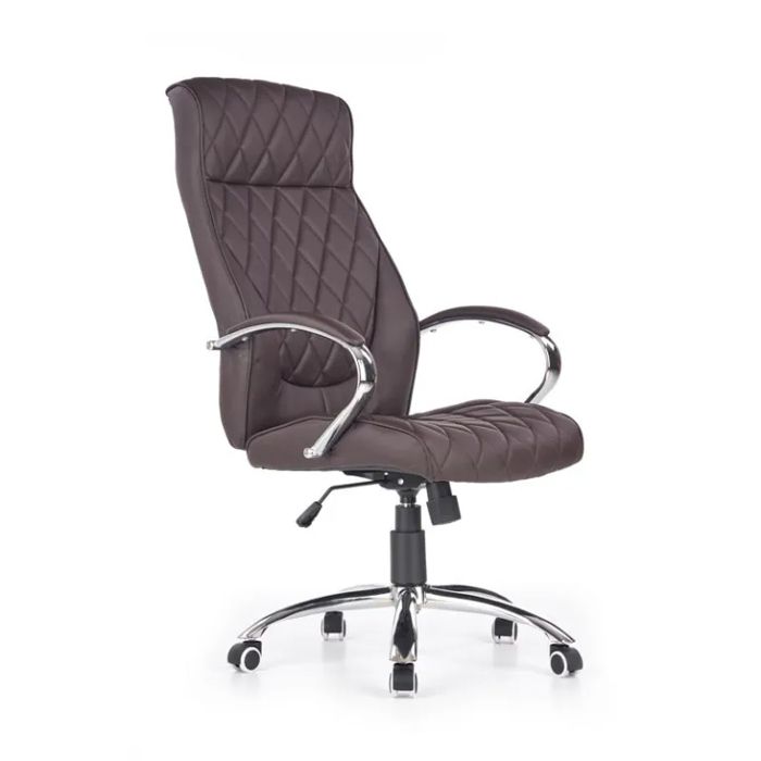 HILTON Fauteuil de bureau chocolat
