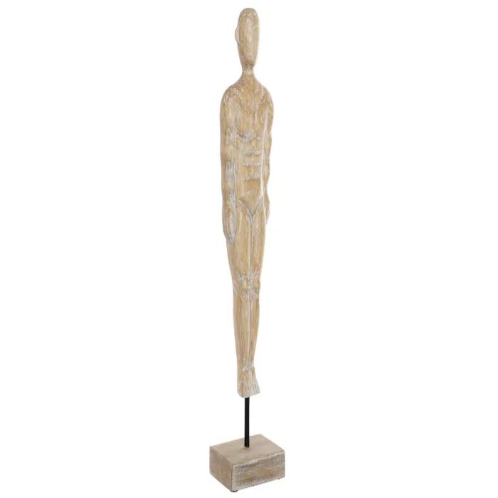 Homme décapage figure en métal 14x11x74