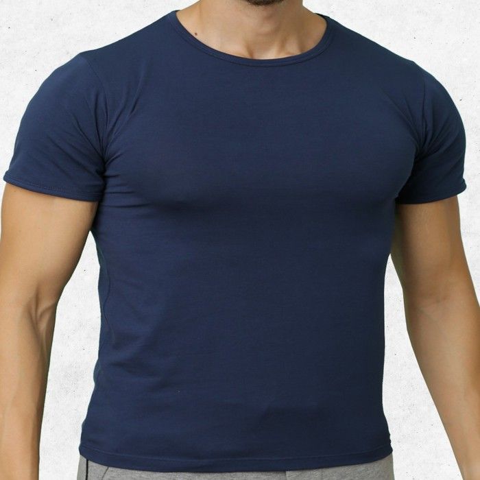 T-shirt Col-rond coton stretch