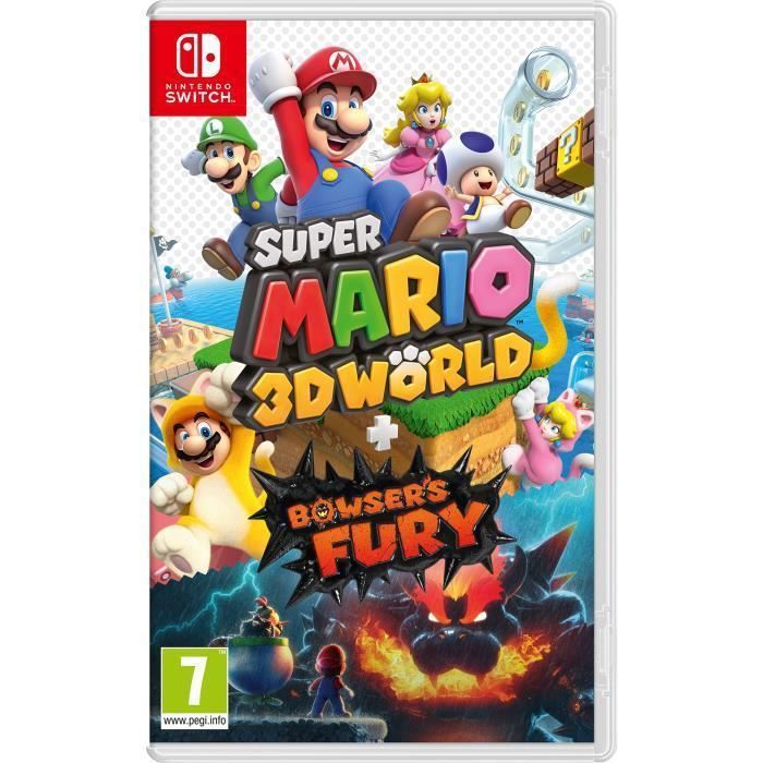 JEU POUR SWITCH SUPER MARIO 3D WORLD + BOWSER'S FURY NINTENDO