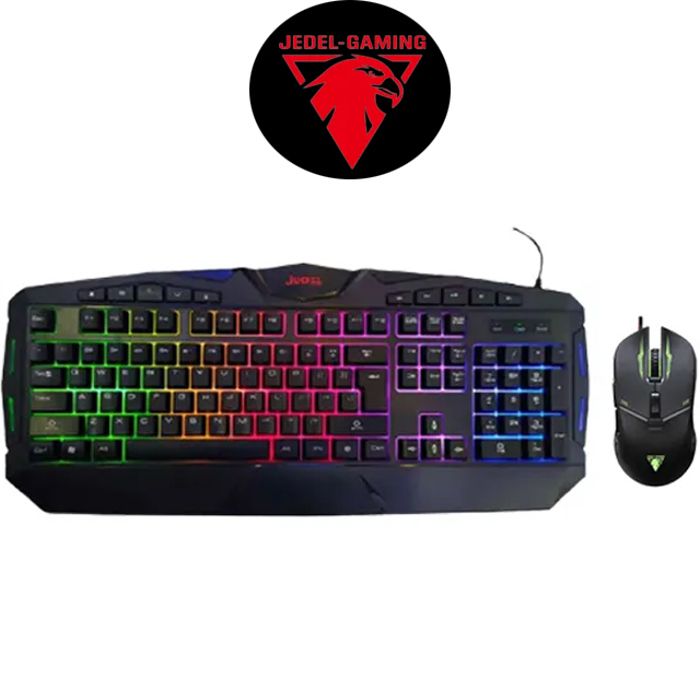 Pack clavier et souris - Jedel GK103 Gaming Back Lighting Keyboard & Mouse