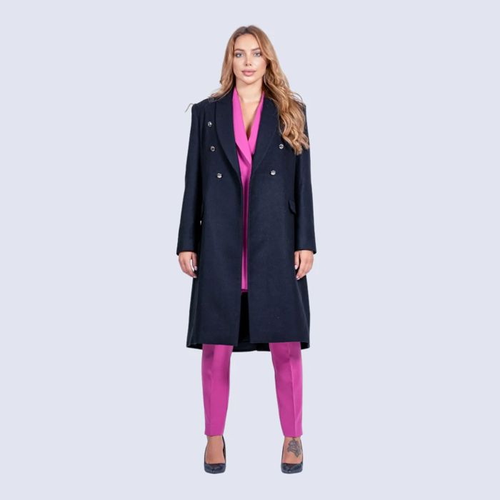 Manteau Ajusté en Laine