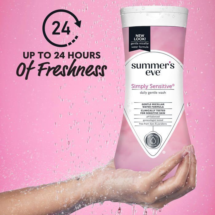 simply sensitive cleansing wash  266 ml