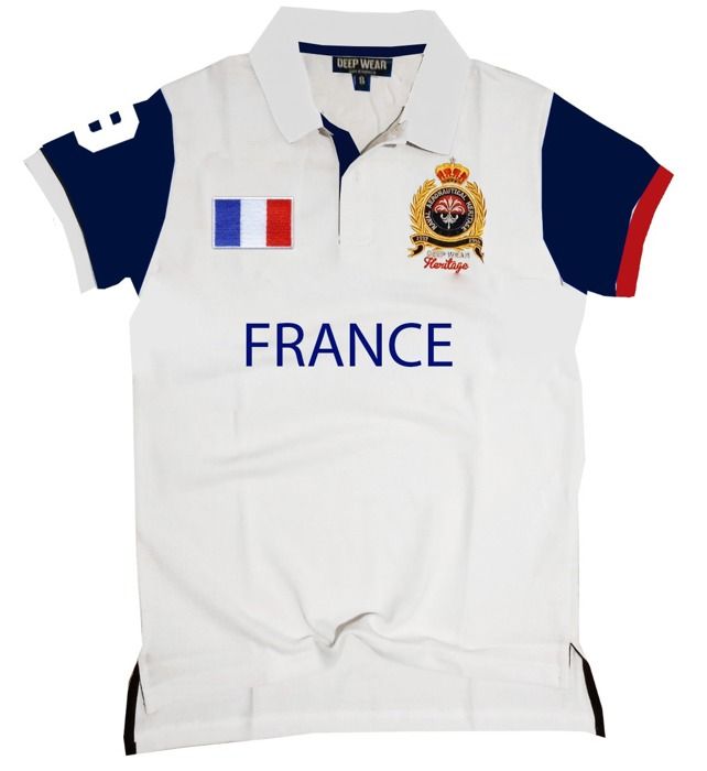 POLO WORLD COLLECTION 22 FRANCE WHITE
