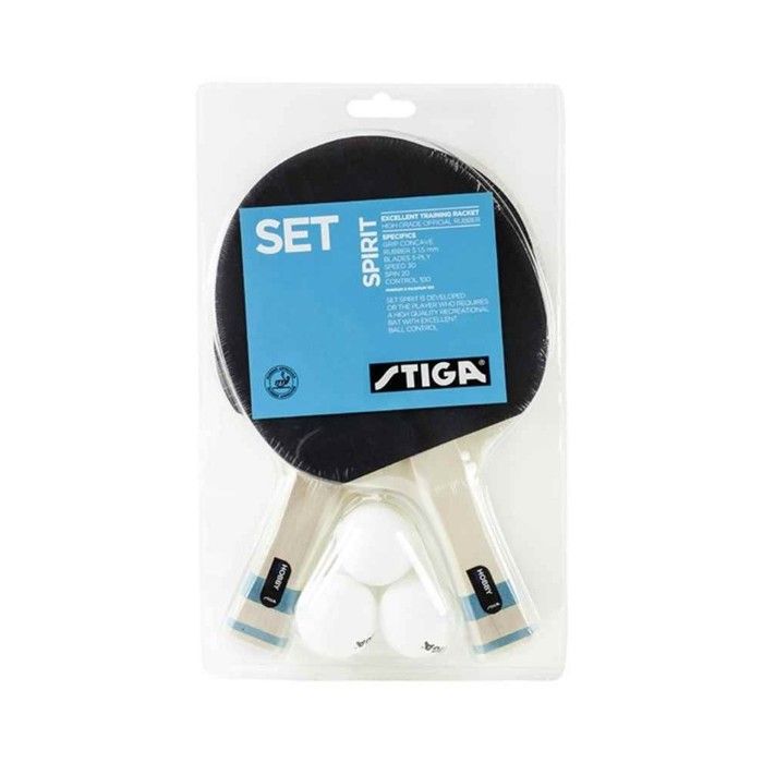 Set TT Spirit Hobby (2 Raquettes + 3 Balles)