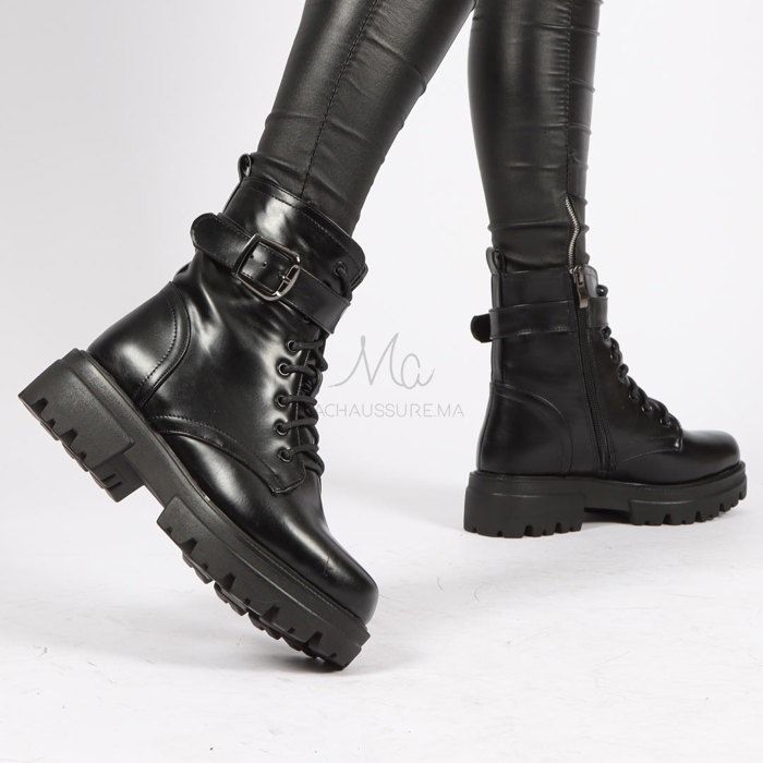 TINA - Bottines en Noir