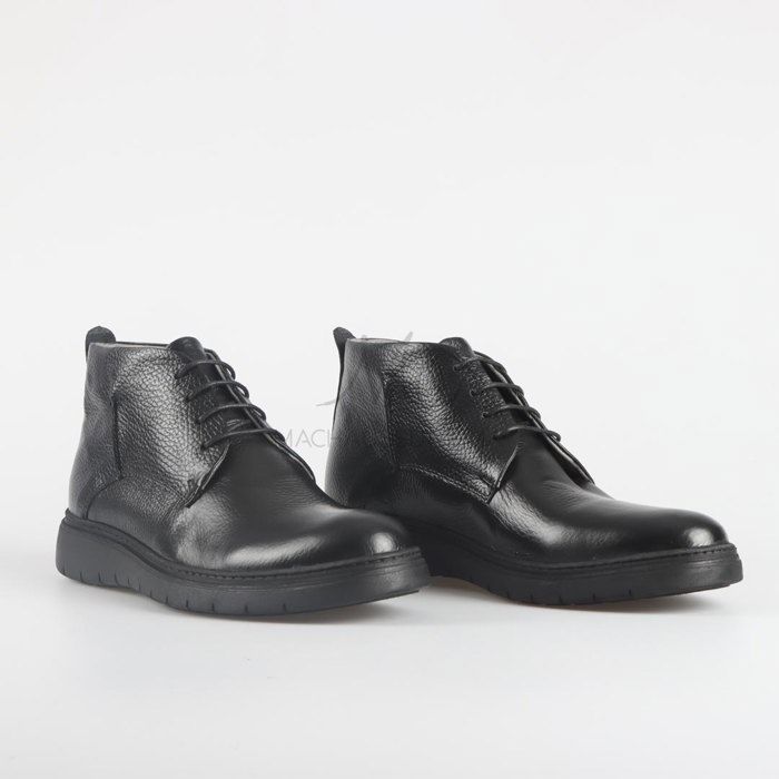 Owen - Boots Hommes en Noir