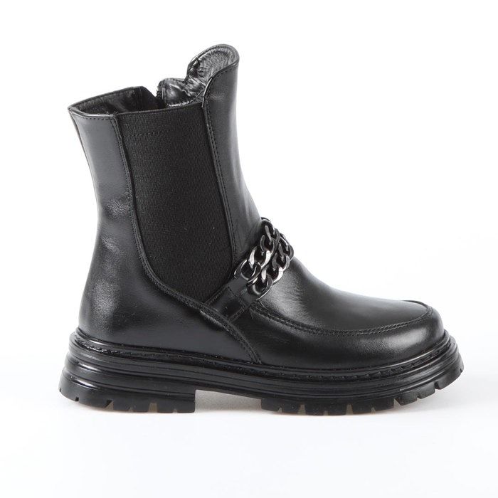 Bottines - KIELY - Fille - Cuir - Doublure en fourrure - Semelle en caoutchouc