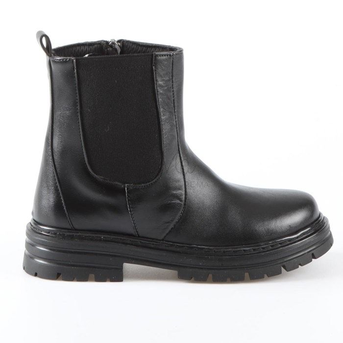 PAULA - Bottines Fille en Noir