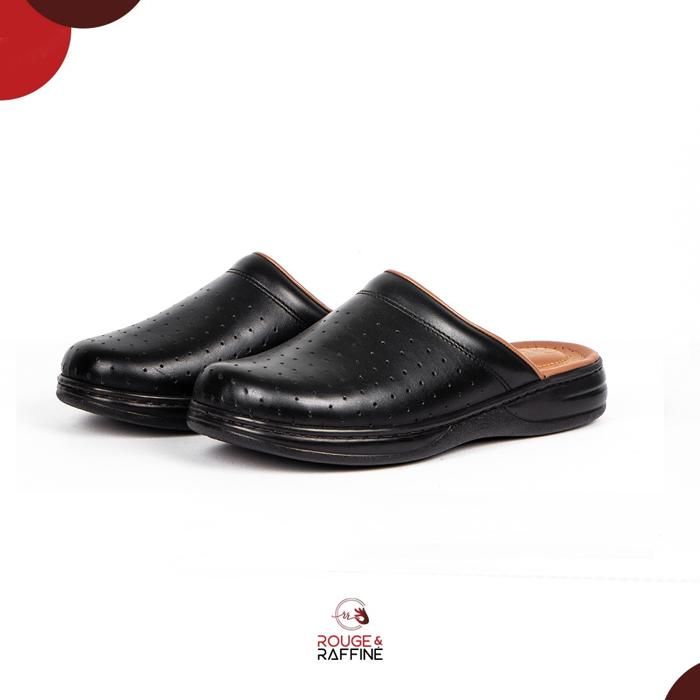 Sabot TRADIBEST transpirant simple en CUIR