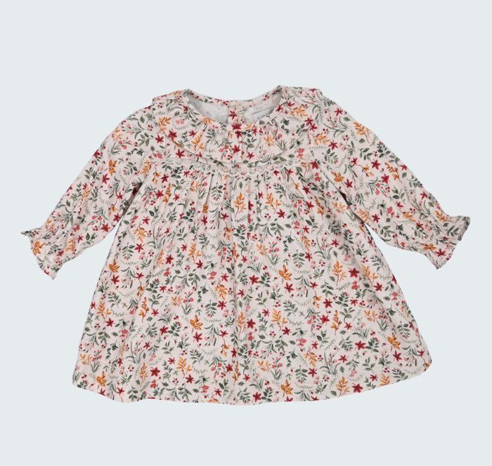 Robe chasuble en velours KAYLA