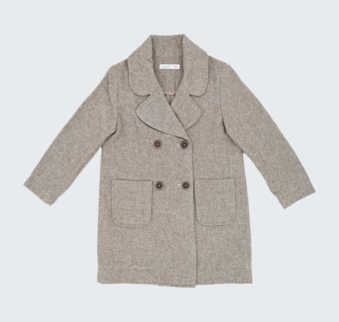 Manteau en tweed TIMEO