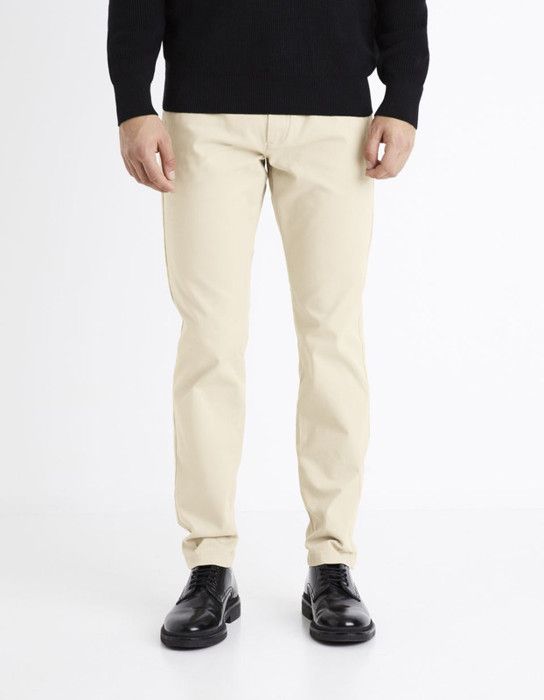 Pantalon chino slim twill stretch