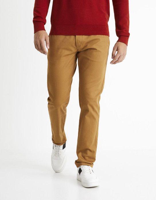 Pantalon chino slim twill stretch