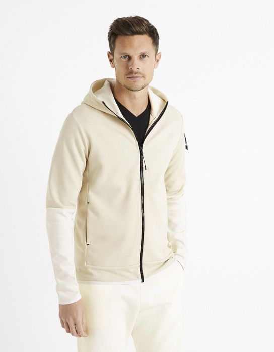 Veste zippée à capuche