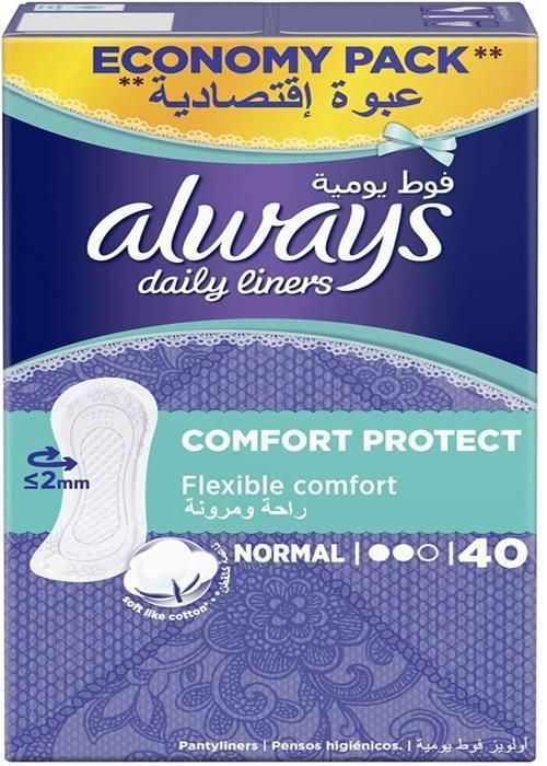 Always Protège-slips Fresh Protect Normal - 40 unités