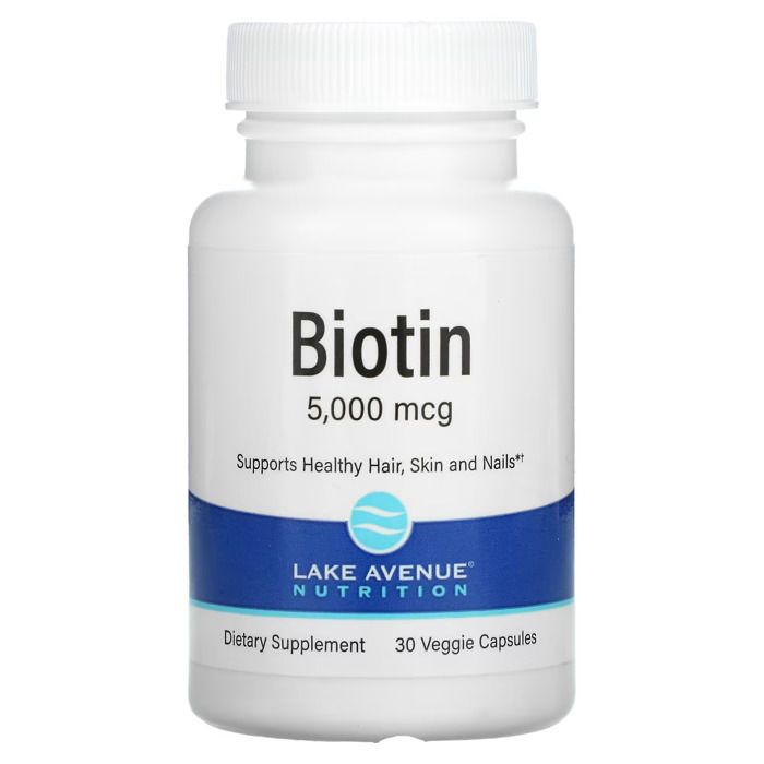 Biotine 5000 mcg - 30 capsules végétariennes