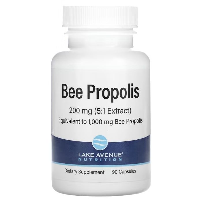 Propolis d'abeille  Extrait à 5:1 Équivalant à 1000 mg - 90 capsules végétariennes