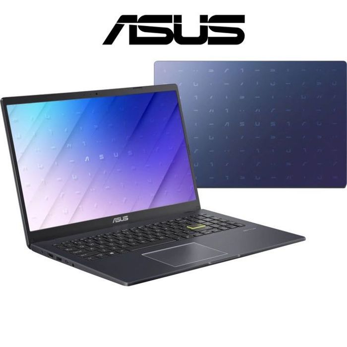 ASUS E510M CELERON-N4020 15.6" HD 4 GO 128 GO SSD W11H PEACOCK BLUE 12M