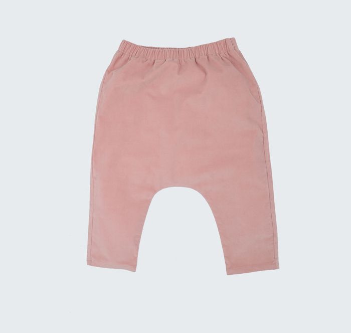 Pantalon saroual en Velours côtelé YAEL